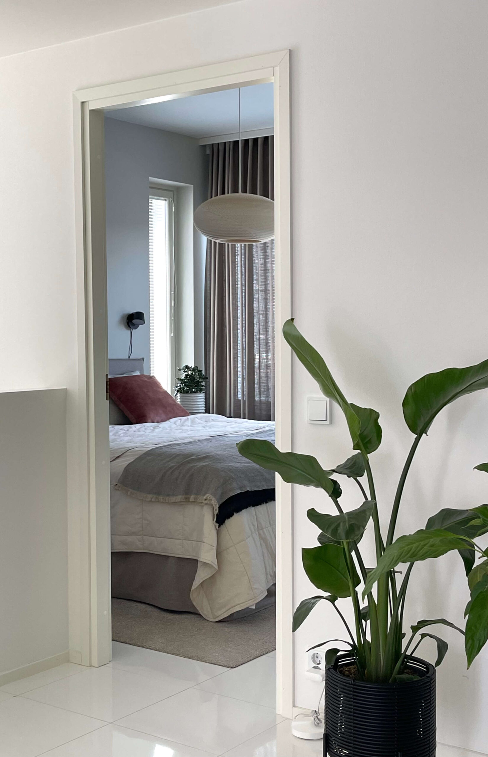 Sisustussuunnittelua makuuhuoneeseen