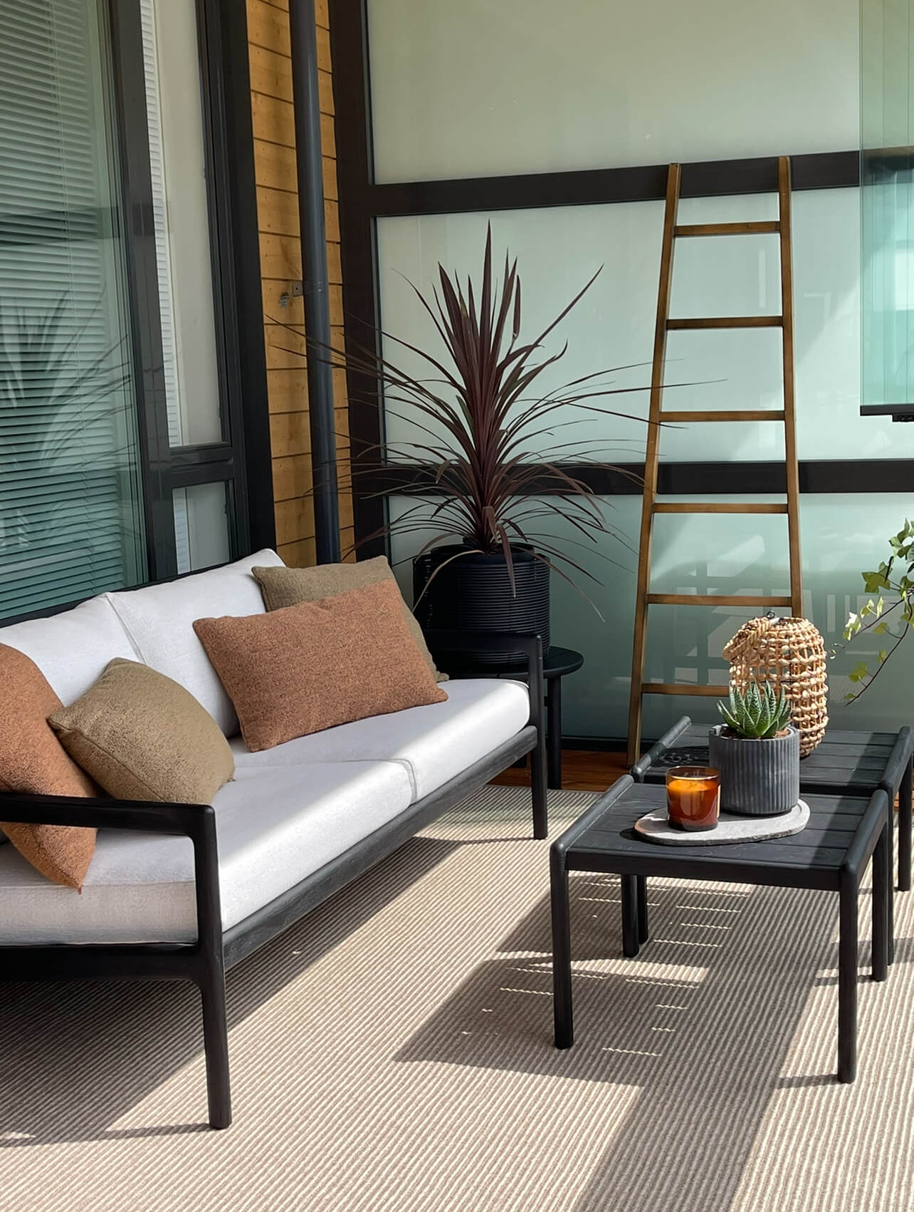 Sisustussuunnittelua parvekkeelle